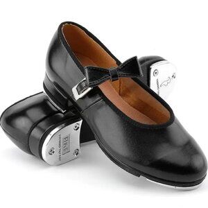 Bloch Mary Jane Tap Shoe Black | Little Girls Size 7.5M